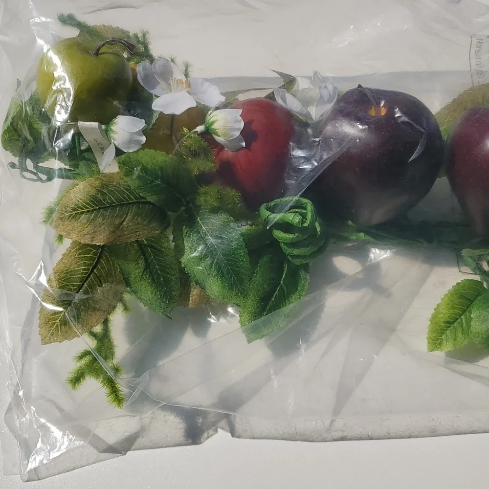 Sonoma fruit swag New Home Interiors Artificial fruit f;oral apples pears 28